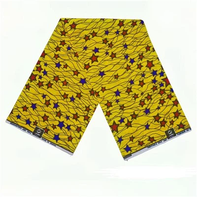 100% کاٹن افریقی ٹیکسٹائل ویکس پرنٹنگ